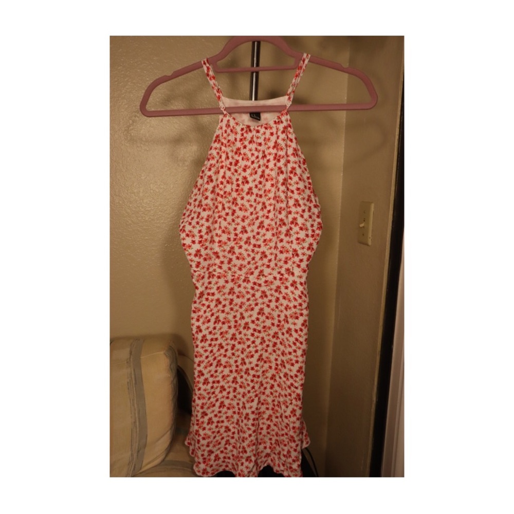 Forever 21 floral halter dress